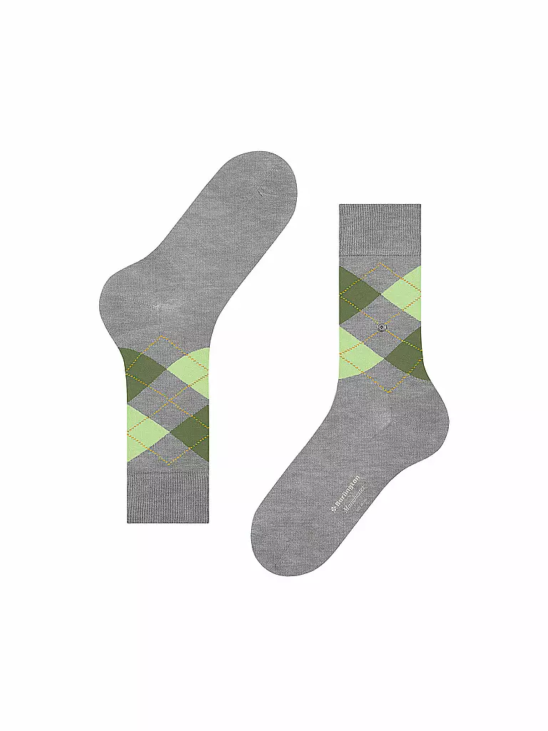 BURLINGTON | Chaussettes homme 40-46 MANCHESTER gris clair | 