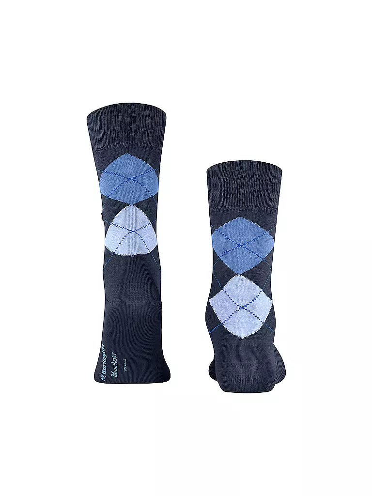 BURLINGTON | Chaussettes homme 40-46 MANCHESTER marine | 