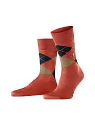 BURLINGTON | Chaussettes homme 40-46 MANCHESTER shamrock | Orange