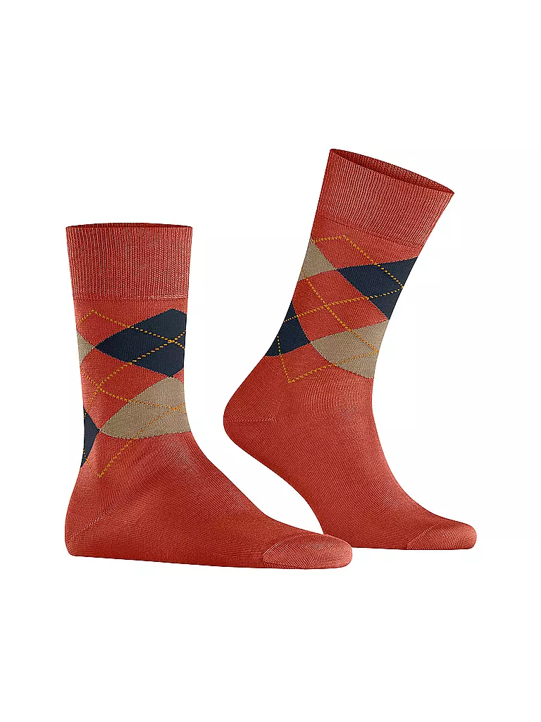 BURLINGTON | Chaussettes homme 40-46 MANCHESTER orange | orange