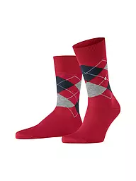 BURLINGTON | Chaussettes homme 40-46 MANCHESTER shamrock | Rouge