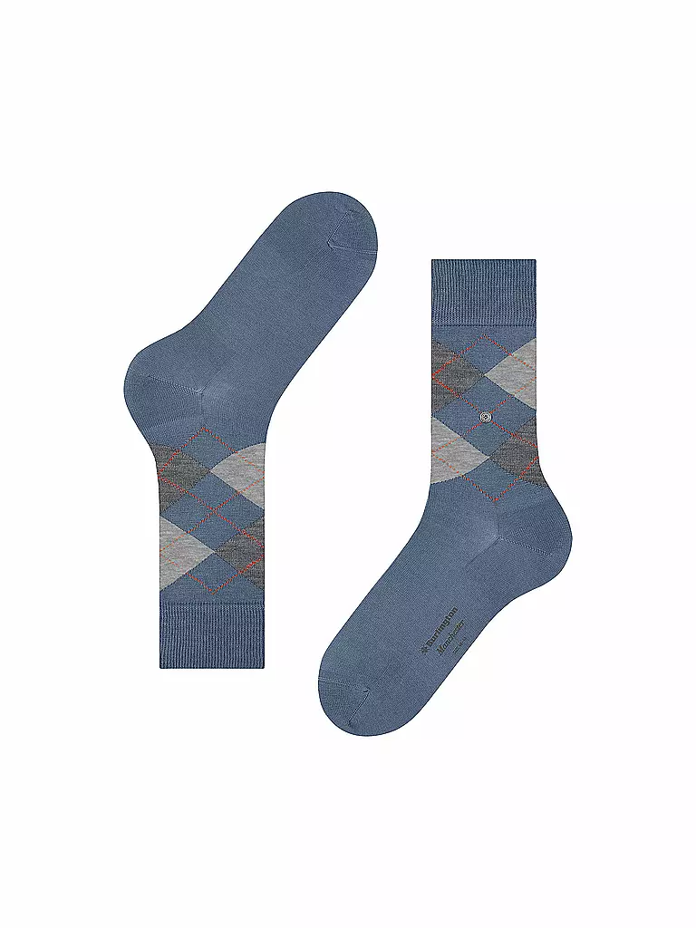 BURLINGTON | Chaussettes homme 40-46 MANCHESTER pied d'alouette | 