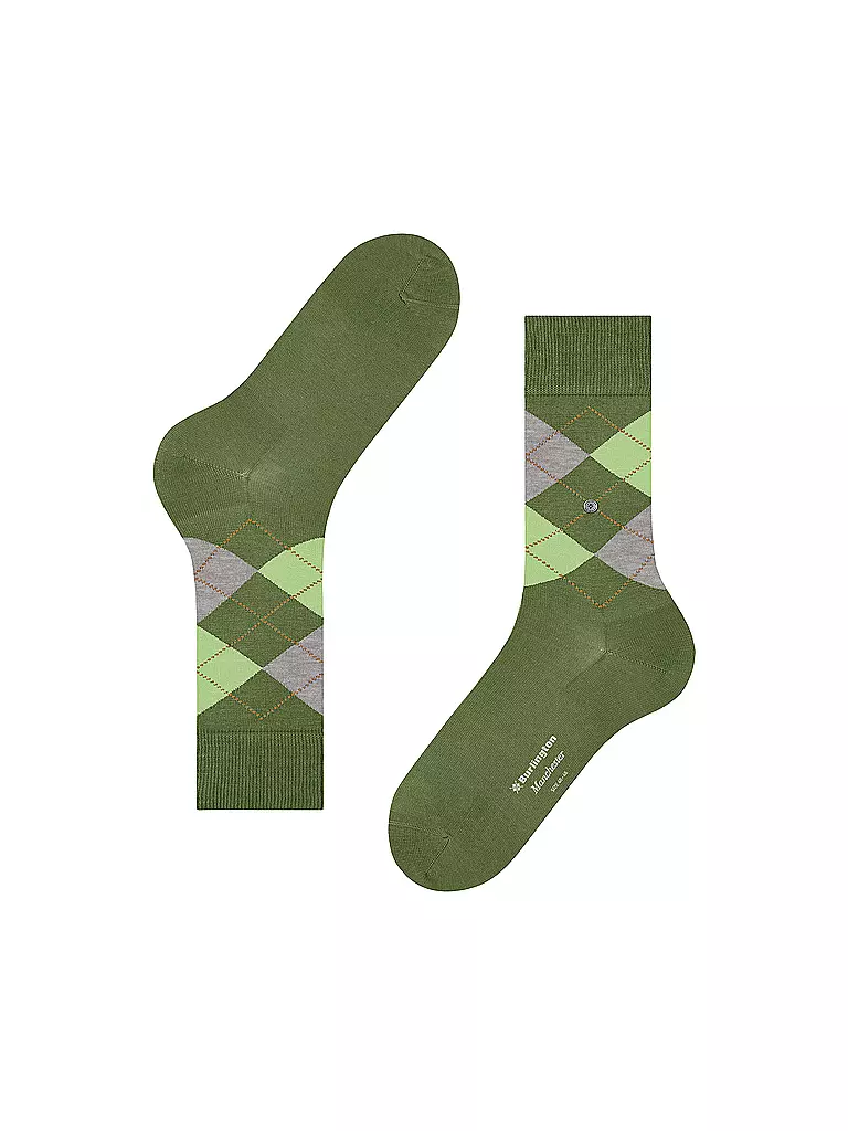 BURLINGTON | Chaussettes homme 40-46 MANCHESTER shamrock | 
