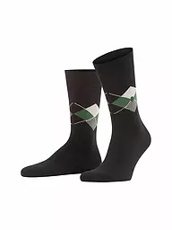 BURLINGTON | Chaussettes homme 40-46 MULTI KING marine | Noir
