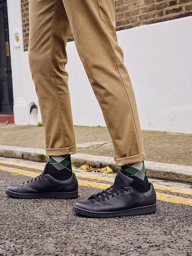 BURLINGTON | Chaussettes homme 40-46 MULTI KING noir | Noir