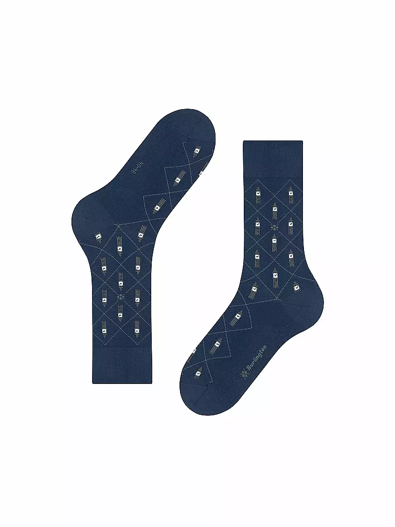 BURLINGTON | Chaussettes homme BIG BEN 40-46 bleu roi | 