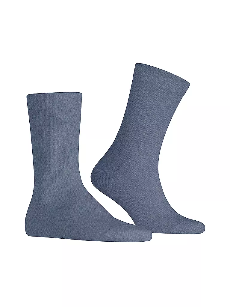 BURLINGTON | Chaussettes homme BOND STREET 40-46 light jeans | 