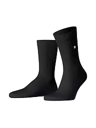 BURLINGTON | Chaussettes homme BOND STREET 40-46 light jeans | Noir