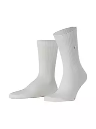 BURLINGTON | Chaussettes homme BOND STREET 40-46 light jeans | Blanc