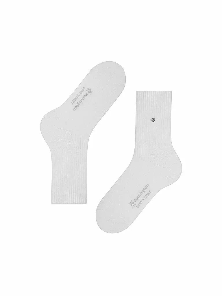 BURLINGTON | Chaussettes homme BOND STREET 40-46 white | 