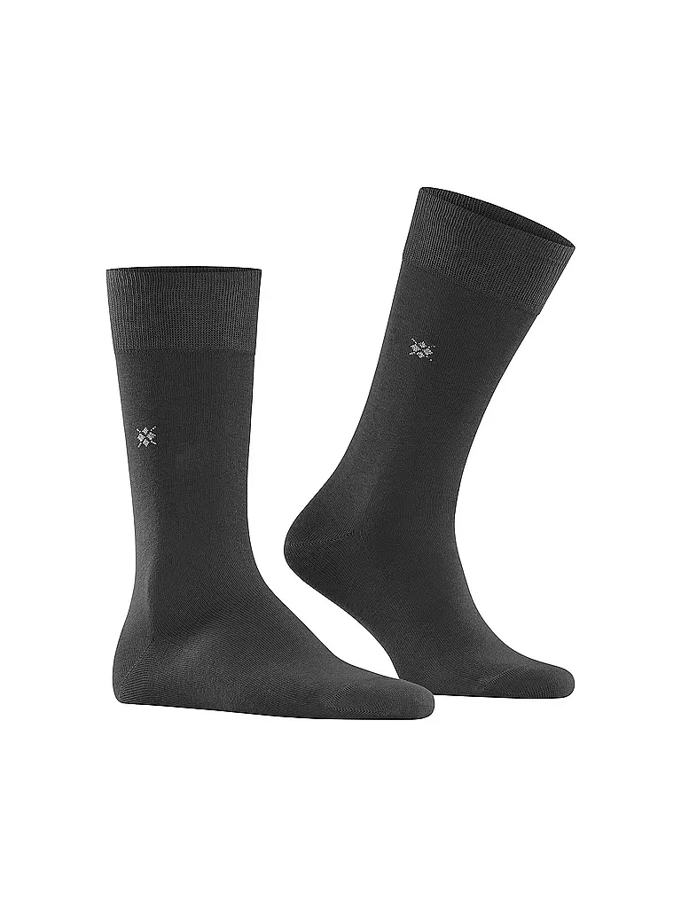 BURLINGTON | Chaussettes homme DUBLIN SO 40-46 anthracite mél. | 