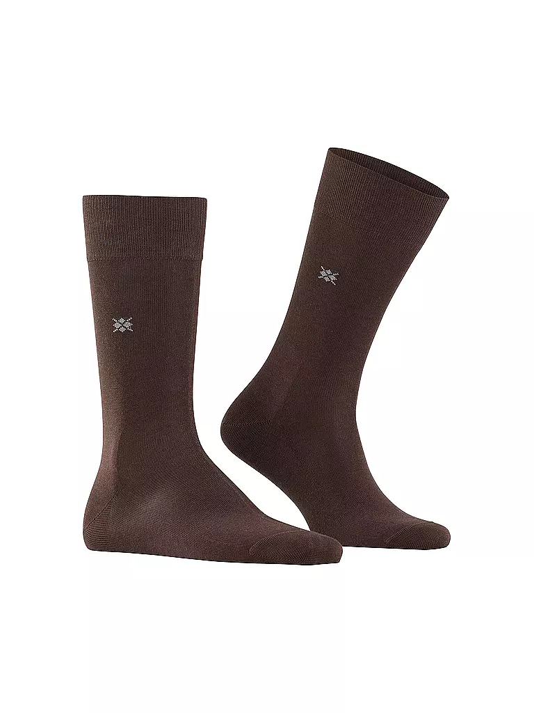 BURLINGTON | Chaussettes homme DUBLIN SO 40-46 chocolate | 