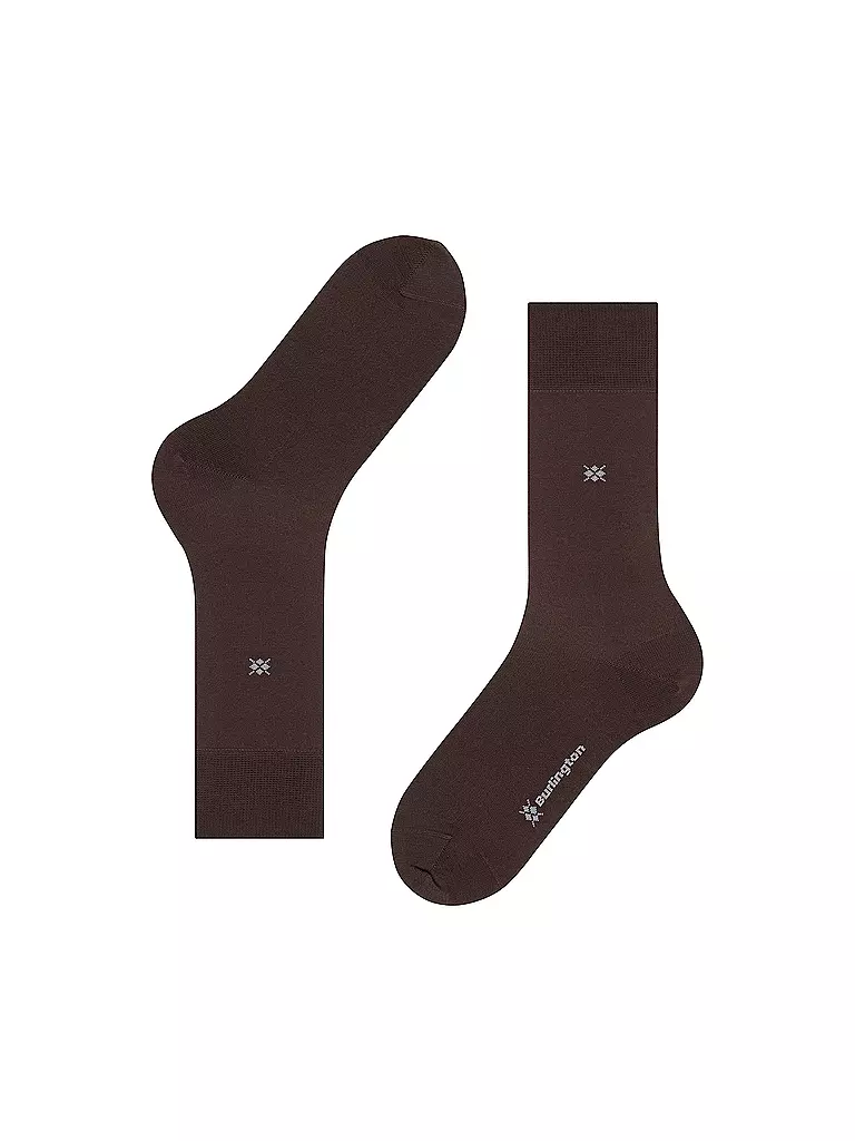 BURLINGTON | Chaussettes homme DUBLIN SO 40-46 chocolate | 