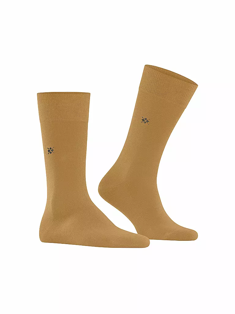 BURLINGTON | Chaussettes Homme DUBLIN SO 40-46 moutarde | camel