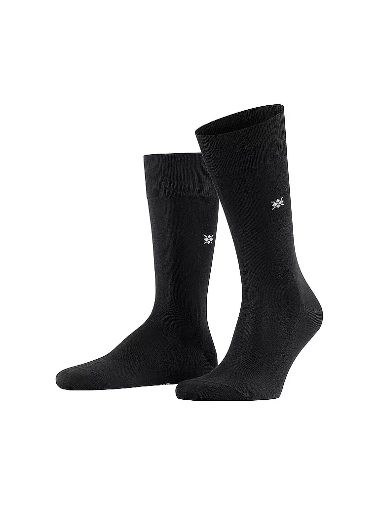 BURLINGTON | Chaussettes homme DUBLIN SO 40-46 noir | schwarz