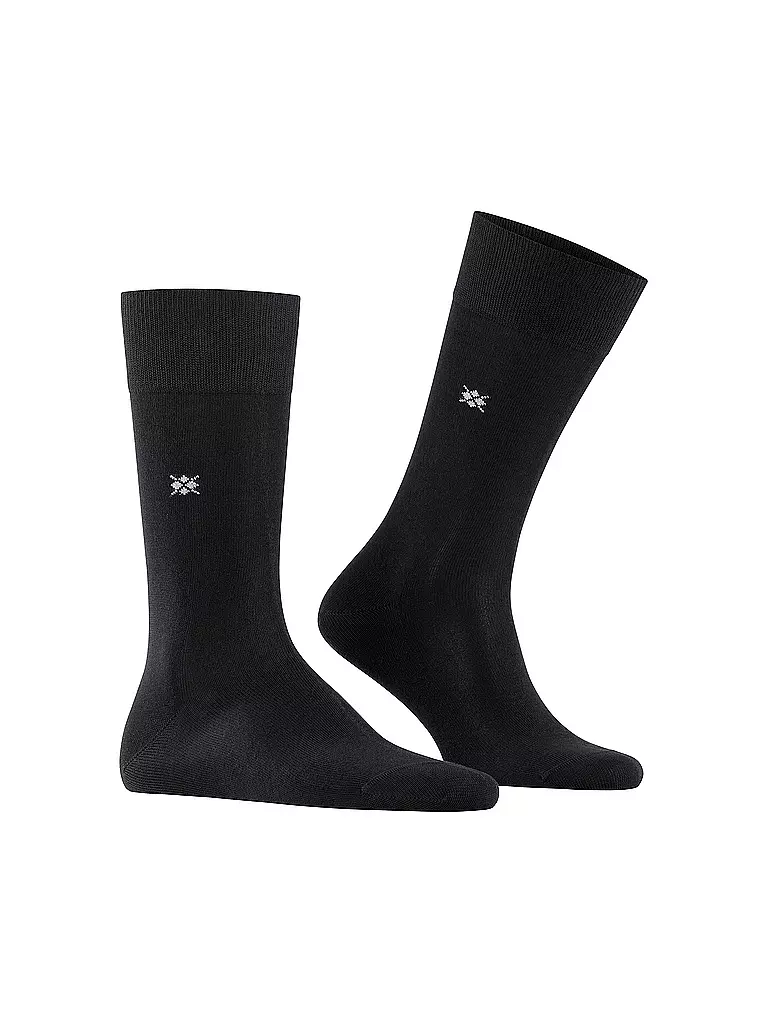 BURLINGTON | Chaussettes homme DUBLIN SO 40-46 noir | 