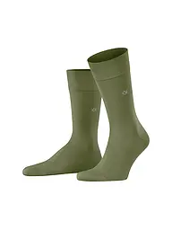 BURLINGTON | Chaussettes homme DUBLIN SO 40-46 steel mel. | Vert clair