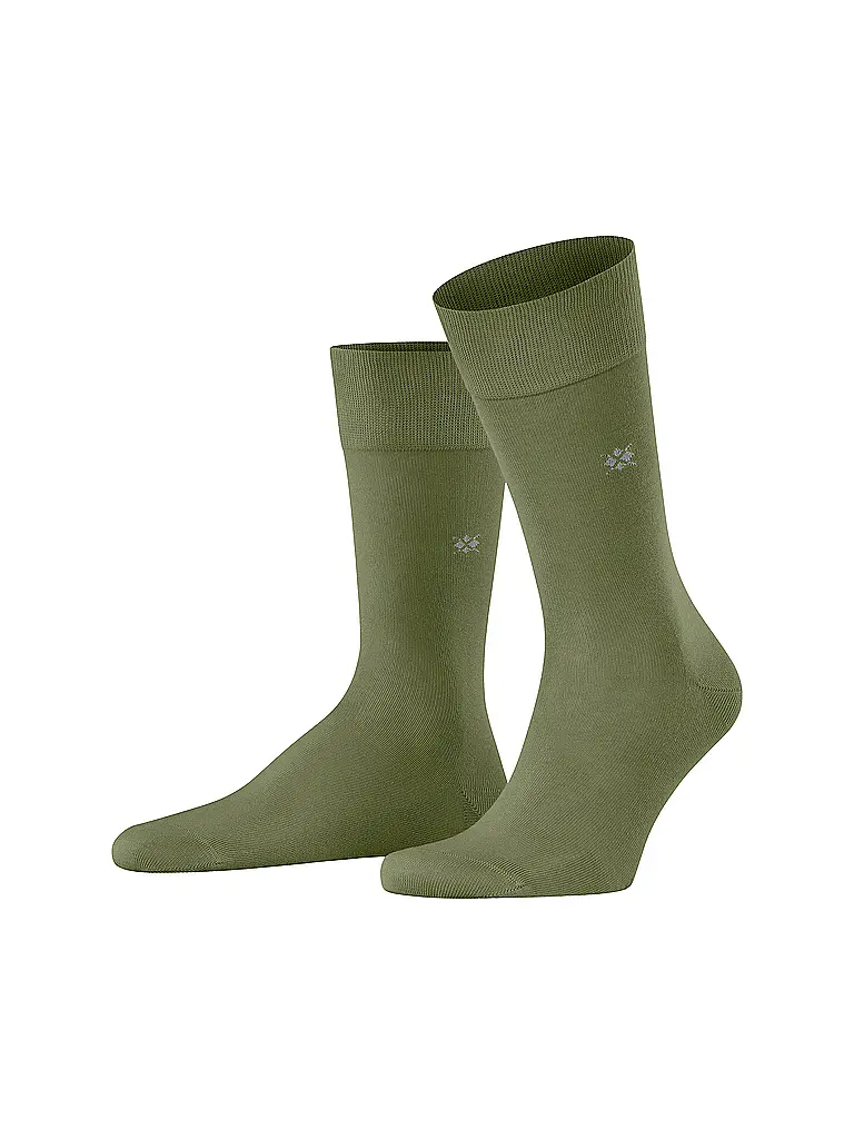 BURLINGTON | Chaussettes homme DUBLIN SO 40-46 sauge | hellgrün