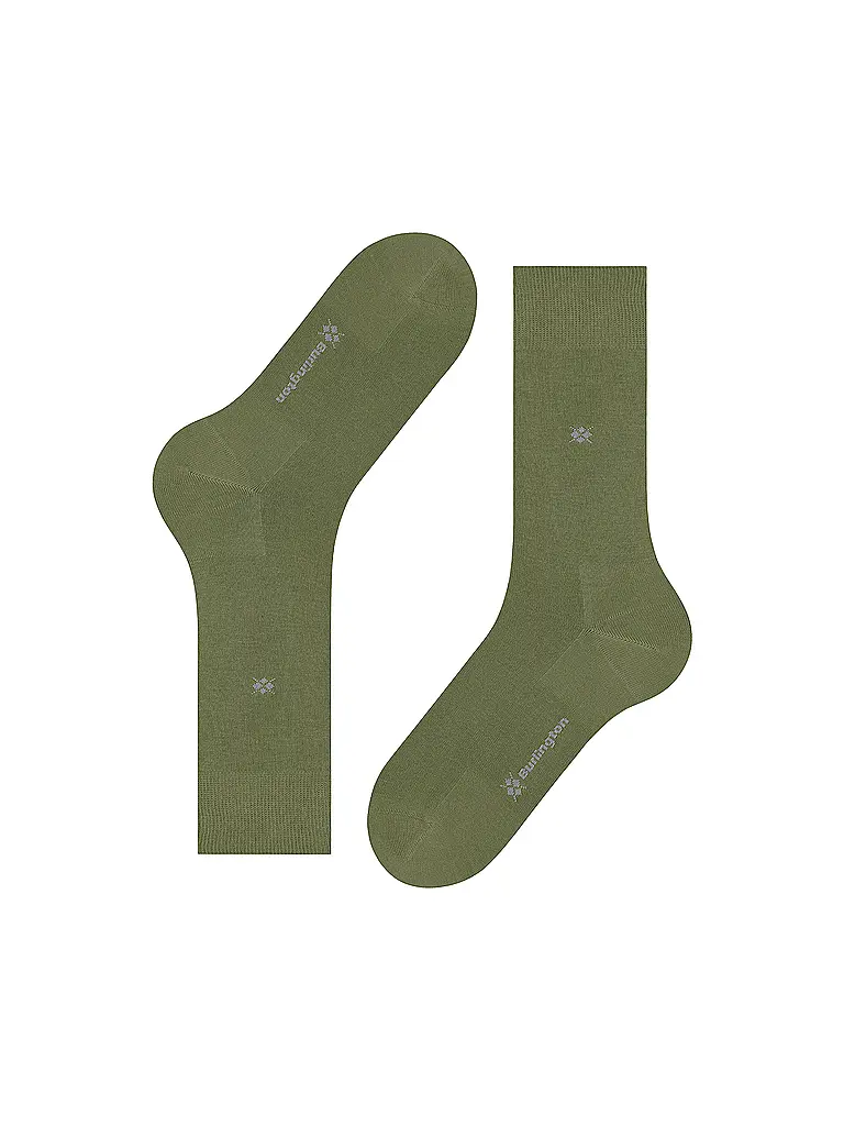 BURLINGTON | Chaussettes homme DUBLIN SO 40-46 sauge | hellgrün