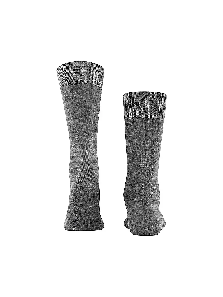 BURLINGTON | Chaussettes homme DUBLIN SO 40-46 steel mel. | 