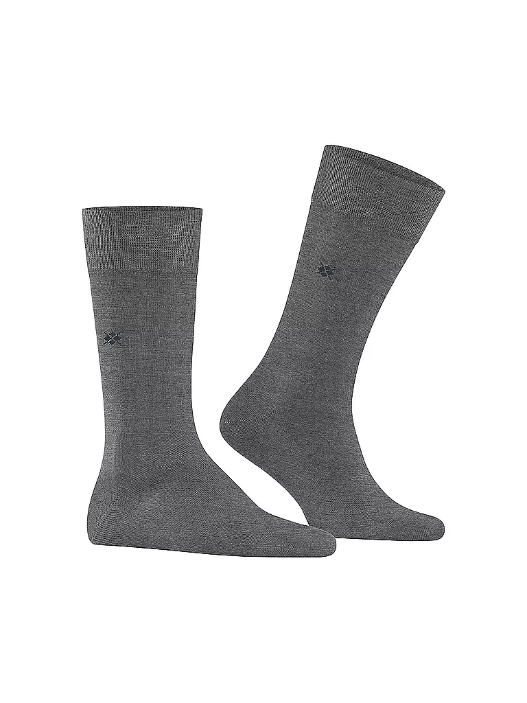BURLINGTON | Chaussettes homme DUBLIN SO 40-46 steel mel. | 