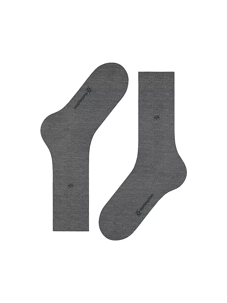 BURLINGTON | Chaussettes homme DUBLIN SO 40-46 steel mel. | 