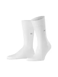 BURLINGTON | Chaussettes homme DUBLIN SO 40-46 steel mel. | Blanc