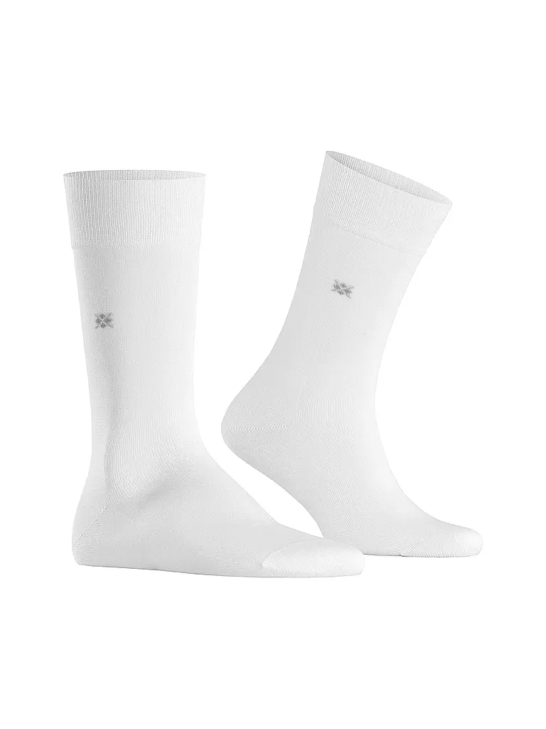 BURLINGTON | Chaussettes homme DUBLIN SO 40-46 white | weiss