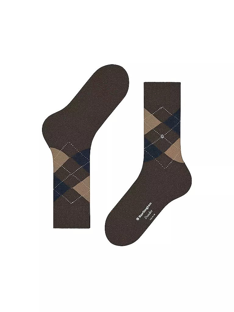 BURLINGTON | Chaussettes homme DUNDEE 40-46 buckeye mel | 