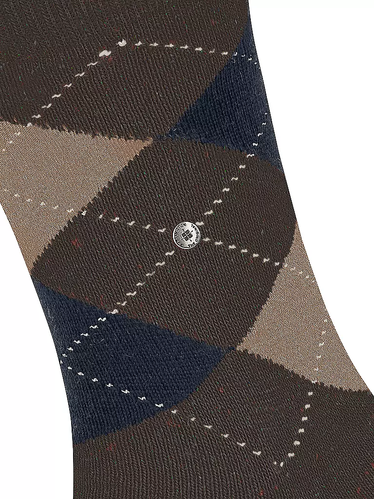 BURLINGTON | Chaussettes homme DUNDEE 40-46 buckeye mel | 