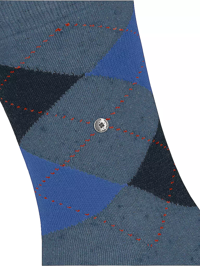 BURLINGTON | Chaussettes homme DUNDEE 40-46 denim mel | 
