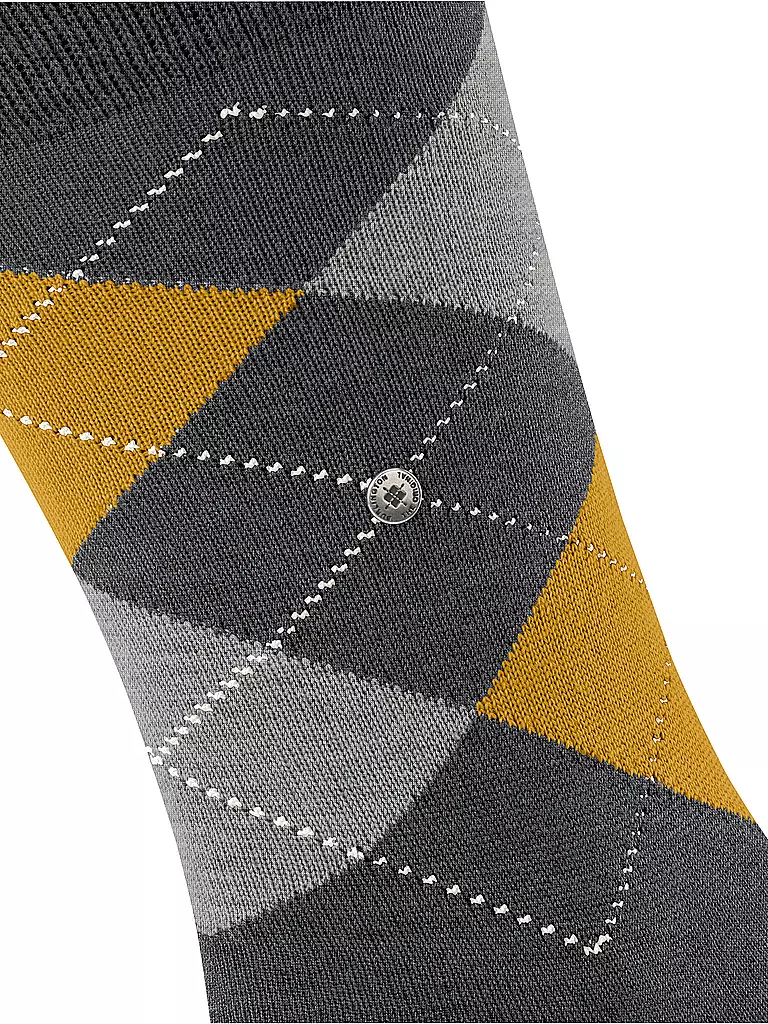 BURLINGTON | Chaussettes homme EDINBURGH 40-46 asphalte chiné | 