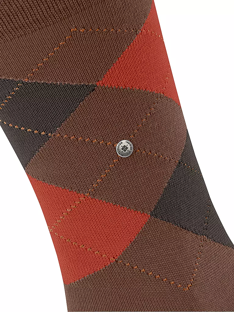BURLINGTON | Chaussettes homme EDINBURGH 40-46 caramel | 