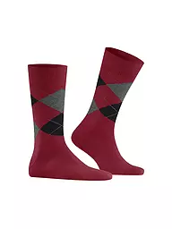 BURLINGTON | Herren Socken EDINBURGH 40-46 dark night | Rouge