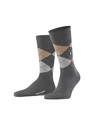 BURLINGTON | Herren Socken EDINBURGH 40-46 dark night | Gris