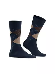 BURLINGTON | Herren Socken EDINBURGH 40-46 dark night | Bleu foncé