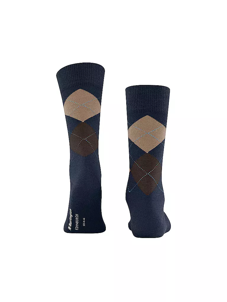 BURLINGTON | Chaussettes homme EDINBURGH 40-46 marine | 