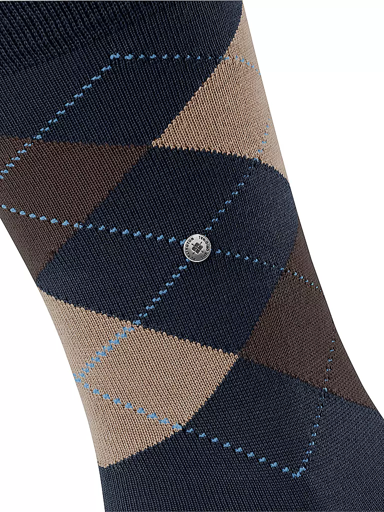 BURLINGTON | Chaussettes homme EDINBURGH 40-46 marine | 