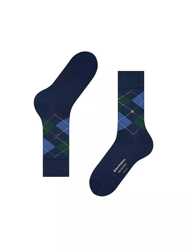 BURLINGTON | Chaussettes homme EDINBURGH 40-46 royal | 