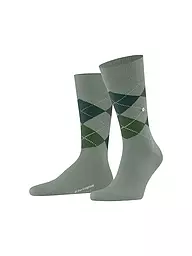BURLINGTON | Herren Socken EDINBURGH 40-46 dark night | Vert clair