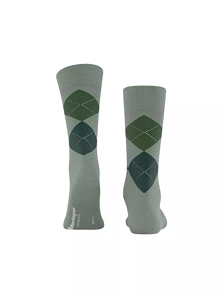 BURLINGTON | Chaussettes homme EDINBURGH 40-46 sauge | 