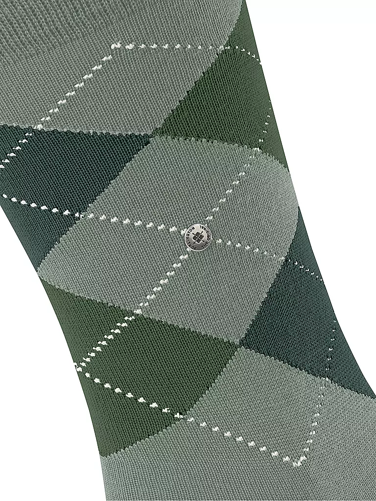 BURLINGTON | Chaussettes homme EDINBURGH 40-46 sauge | 