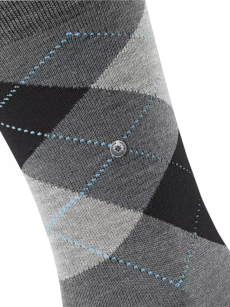 BURLINGTON | Chaussettes homme EDINBURGH asphalt mel | 