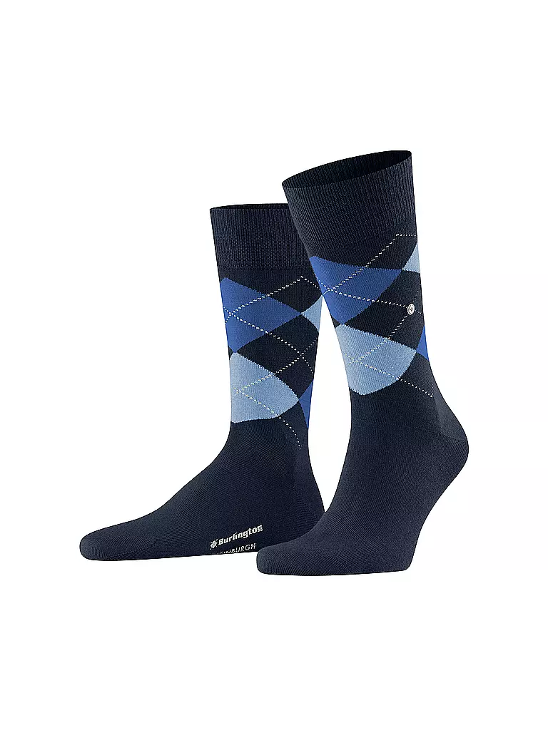BURLINGTON | Chaussettes homme EDINBURGH marine | 