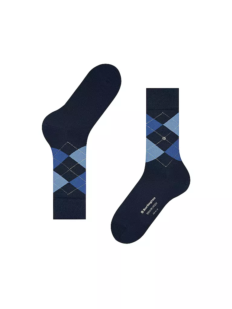 BURLINGTON | Chaussettes homme EDINBURGH marine | 