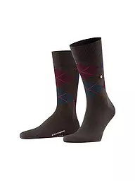 BURLINGTON | Herren Socken EDINBURGH 40-46 dark night | Marron