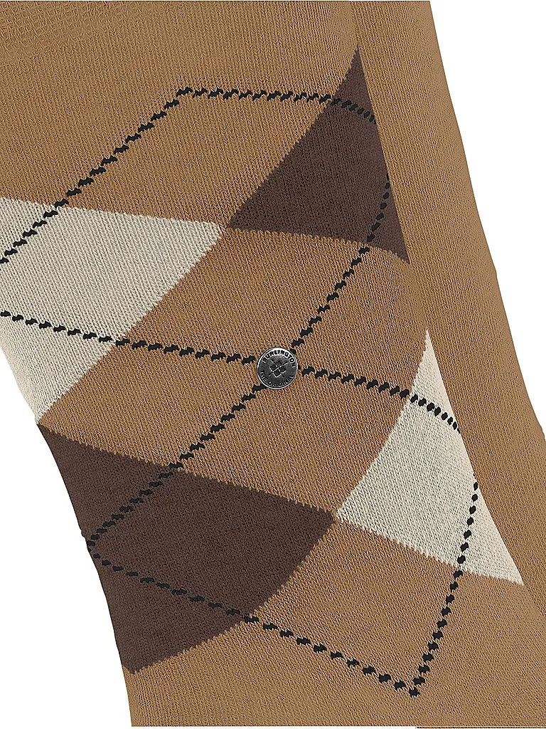 BURLINGTON | Chaussettes Homme EVERYDAY lot de 2 paires 40-46 brown sugar | 