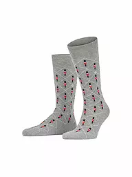 BURLINGTON | Chaussettes homme GUARD 40-46 gris clair | Gris clair