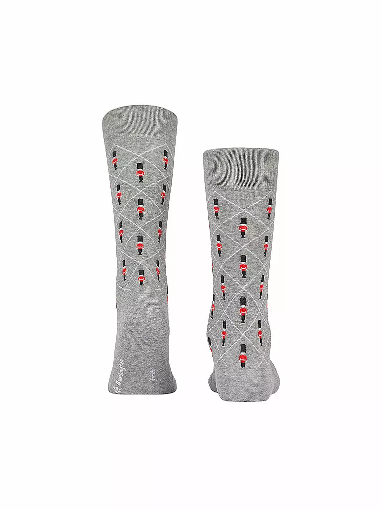BURLINGTON | Chaussettes homme GUARD 40-46 gris clair | 