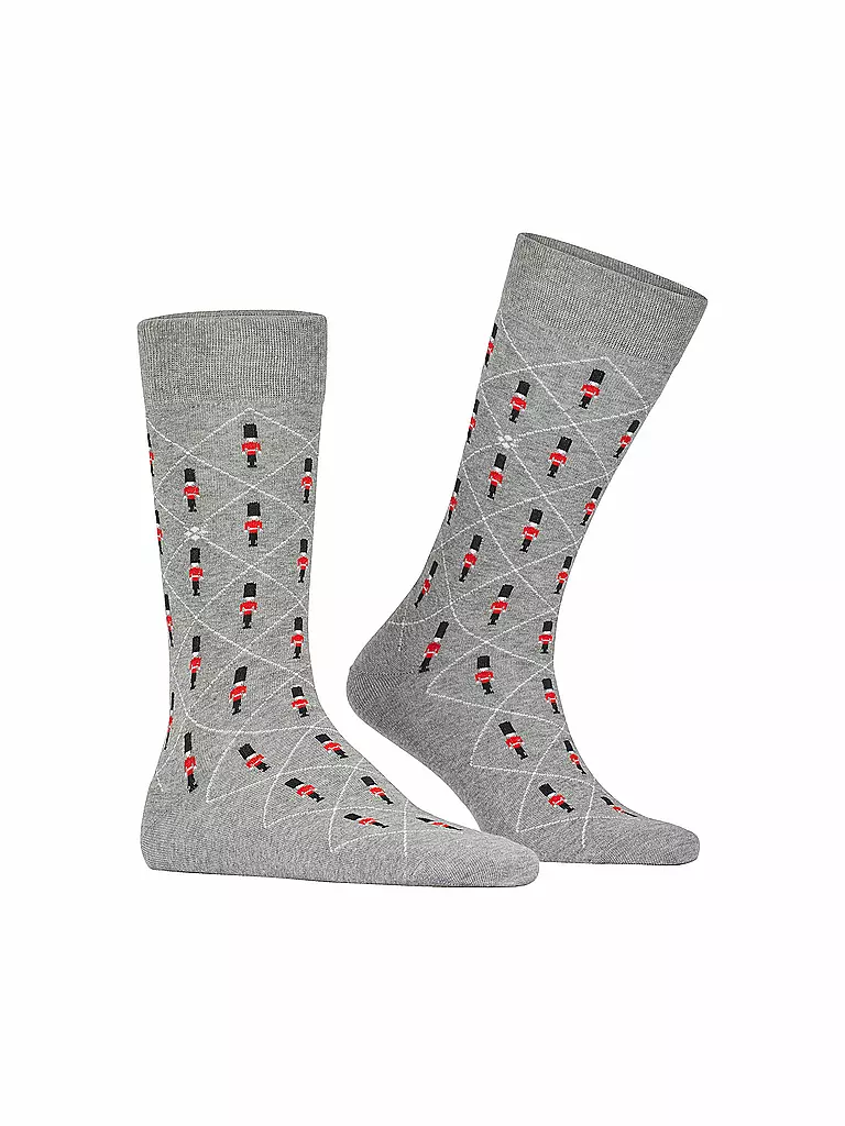 BURLINGTON | Chaussettes homme GUARD 40-46 gris clair | 